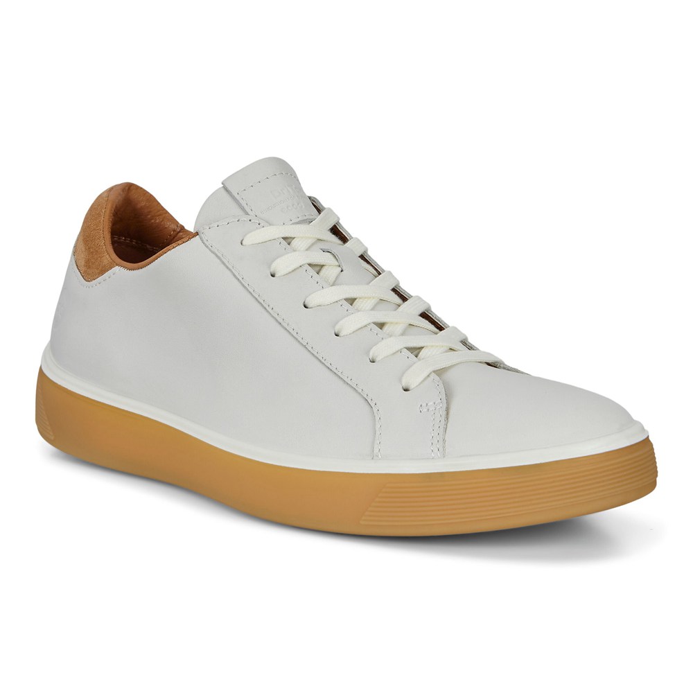 Tenis Hombre - ECCO Street Tray - Blancos - TNV850216